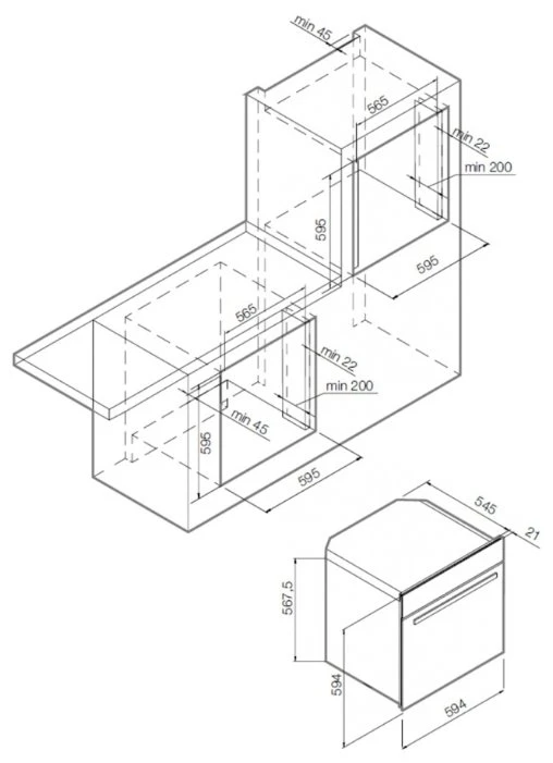 Товар Духовой шкаф Graude BE 60.3 S VSK2046114