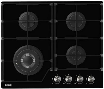 Варочная панель из закаленного стекла Akpo PGA 604 HGC-T BL VSK2248807
