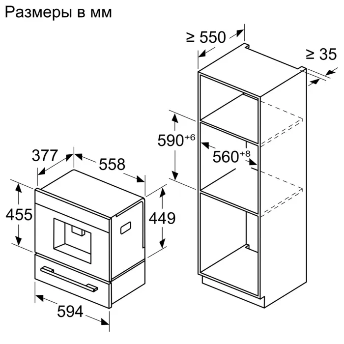 Товар Встраиваемая кофемашина Bosch CTL7181W0 VSK2308796