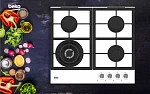 Варочная панель из закаленного стекла Beko HILW 64225 SW VSK2234043 фото