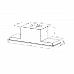 Встраиваемая вытяжка Korting KHI 9777 GN VSK2269352 фото
