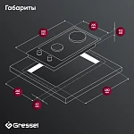 Варочная панель домино Gressel U30N20S088 VSK2316163 фото