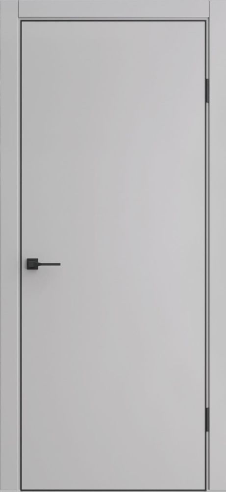 Межкомнатная дверь ДП-50 (Silver gray, 900x2000)